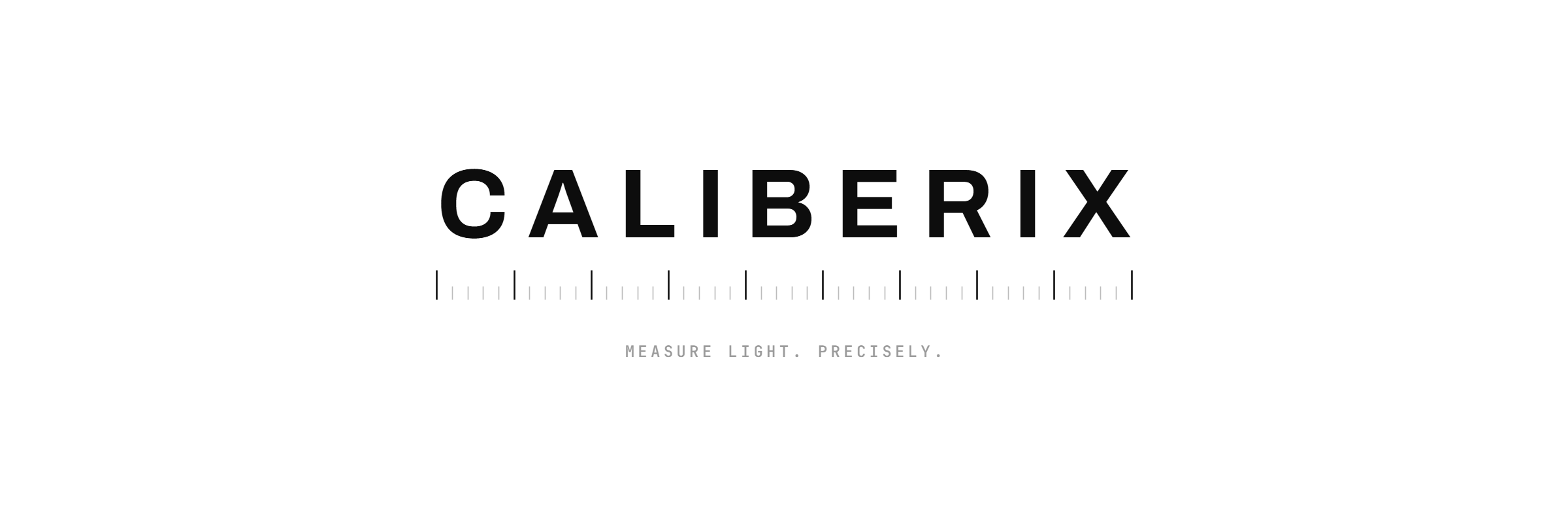 CALIBERIX — Measure Light. Precisely.